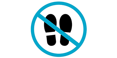 Please take off your shoes